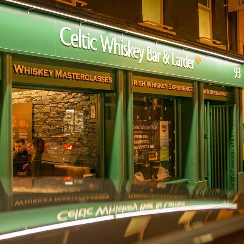 Celtic Whiskey bar and Larder Killarney