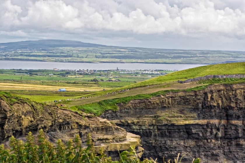 Cliffs walk Cliffs of moher Ireland