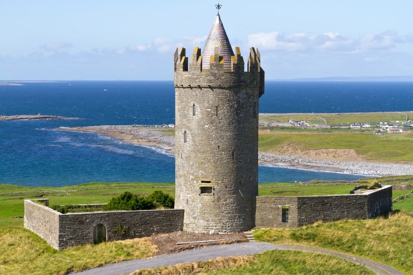 Doonagore castle Clare Ireland