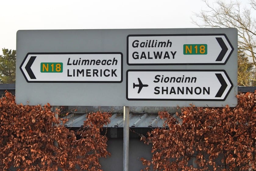 Irish Road Signs
