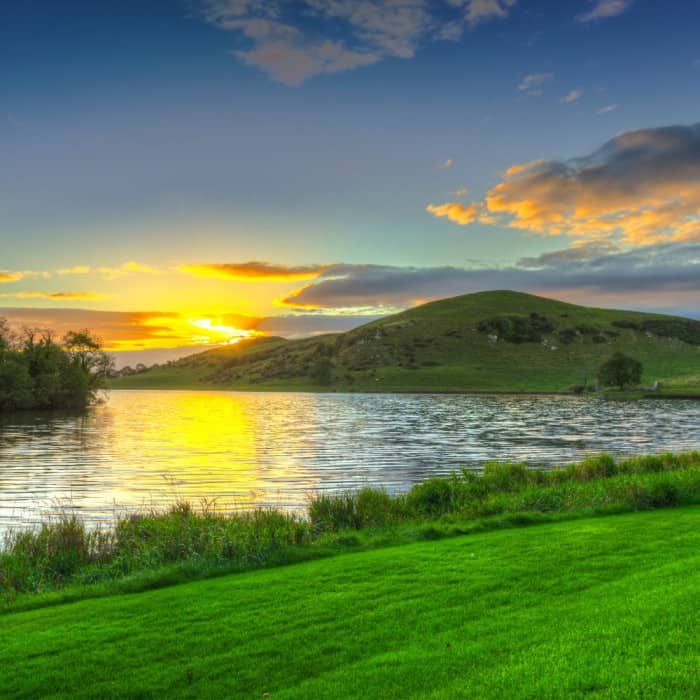 Lake view at Lough Gur County Limerick