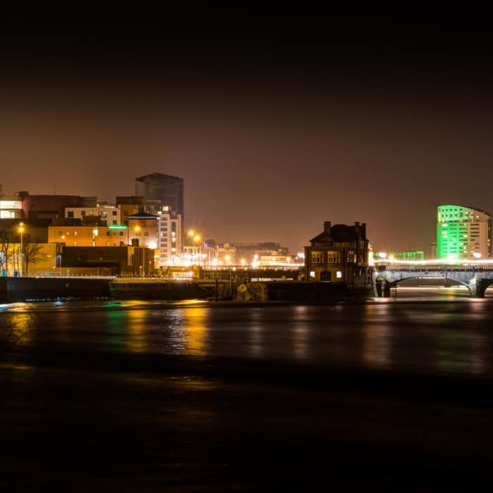 Limerick at nightltime