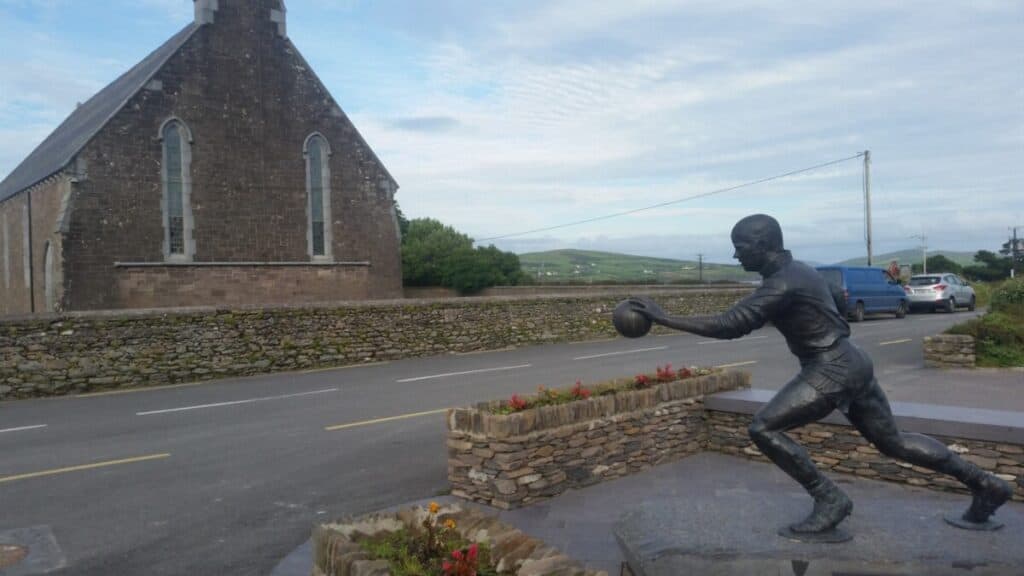 Paudie O Shea statue Kerry Ireland