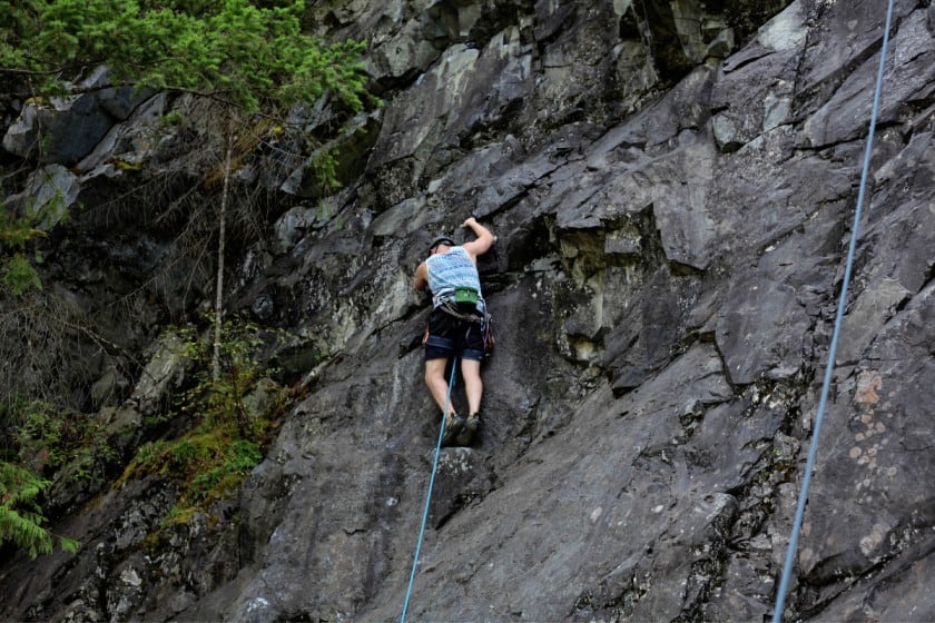 Rock Climbing the burren clare ireland