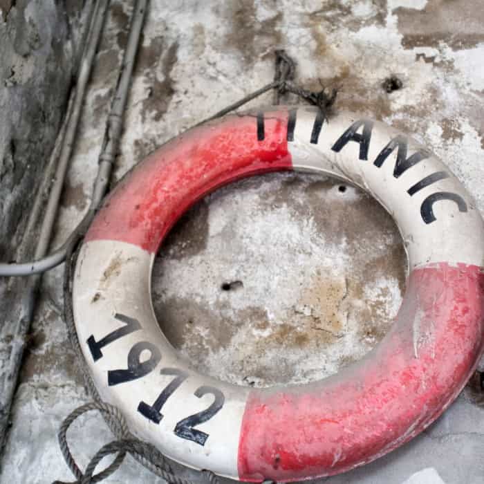 Titanic Boat Lifebuoy Ring