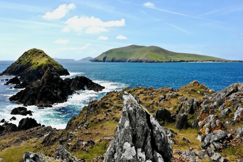 image of Irelands coast line