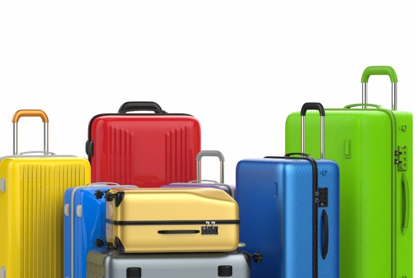 image of lots of suitcases