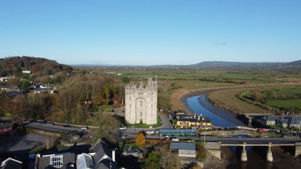 Bunratty castle in County Clare