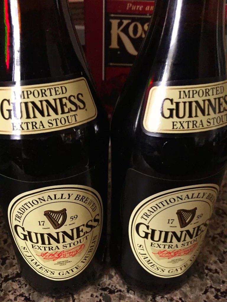 guinness old type stout in a bottle