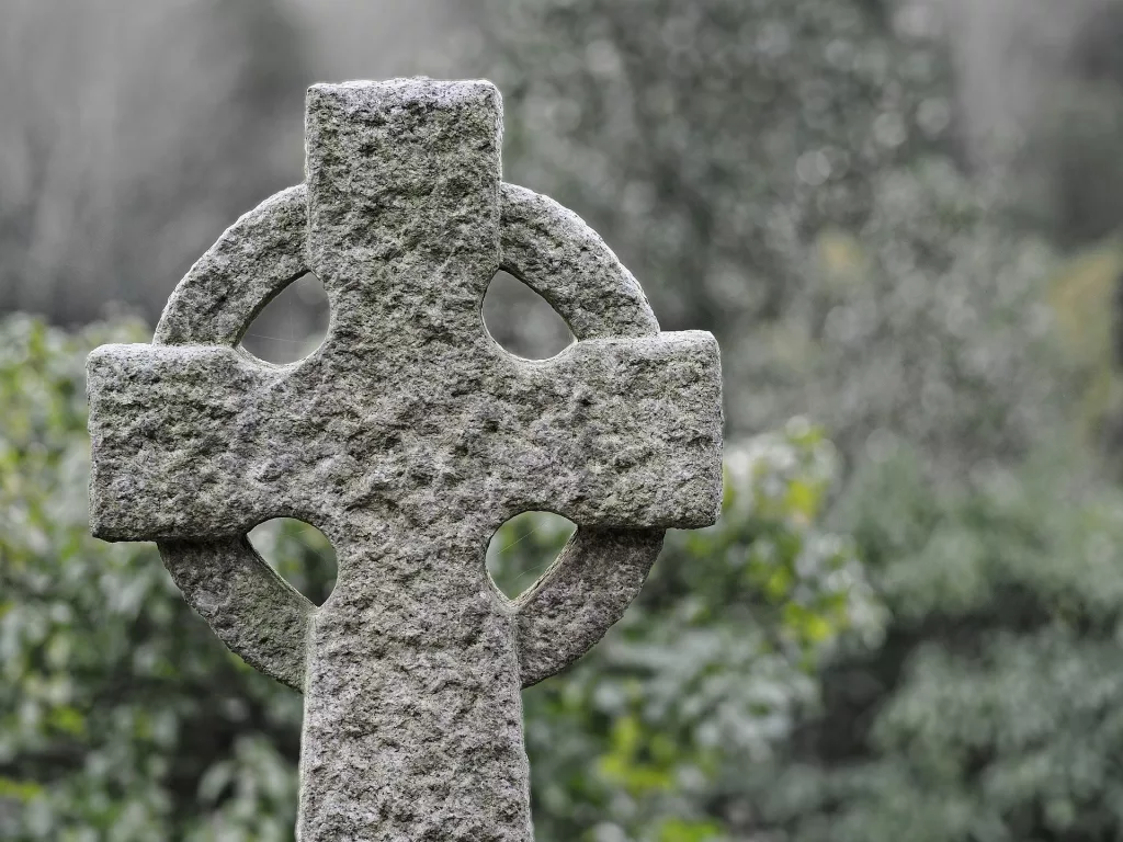 stone celtic cross ireland