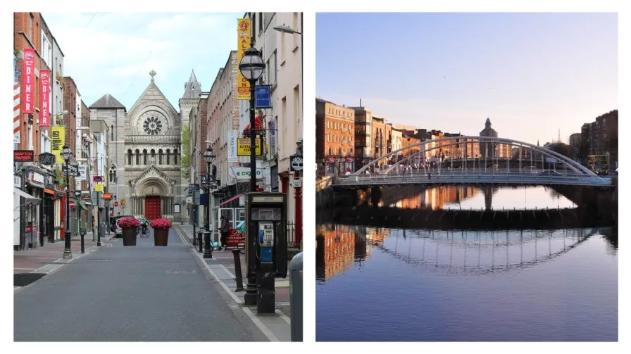 2-images-of-the-dublin-bridges-and-streets